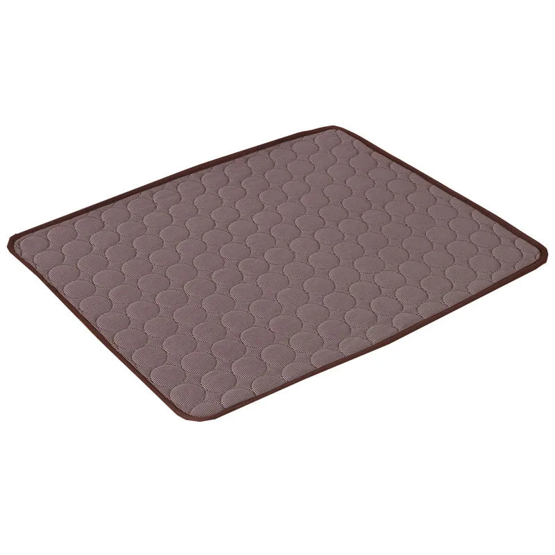 Tapis Rafraîchissant pour Chien et Chat — Tapis Fraîcheur Anti-Chaleur, Lavable & Antidérapant